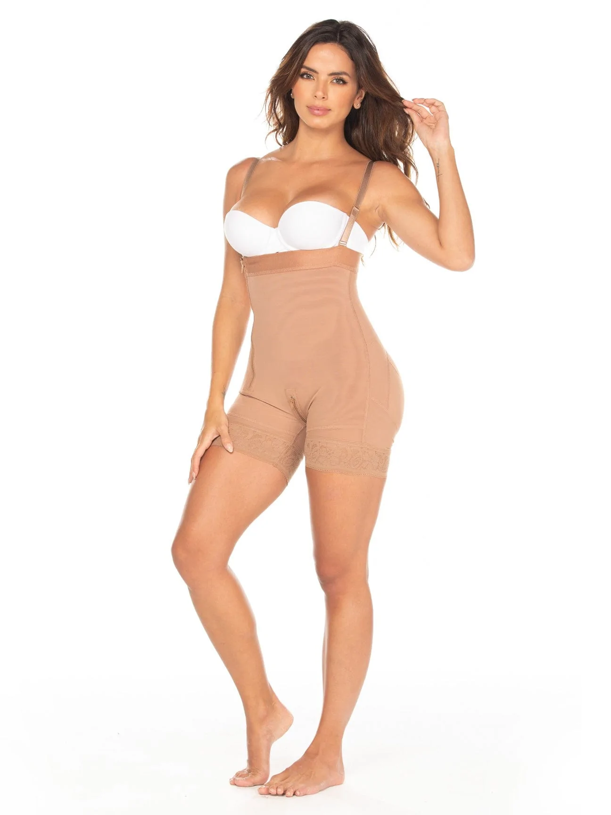 Maximum-Compression Strapless Shapewear
